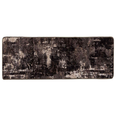 Vloerkleedloper MARSA Zwart 80 x 200 cm Polyester en PVC