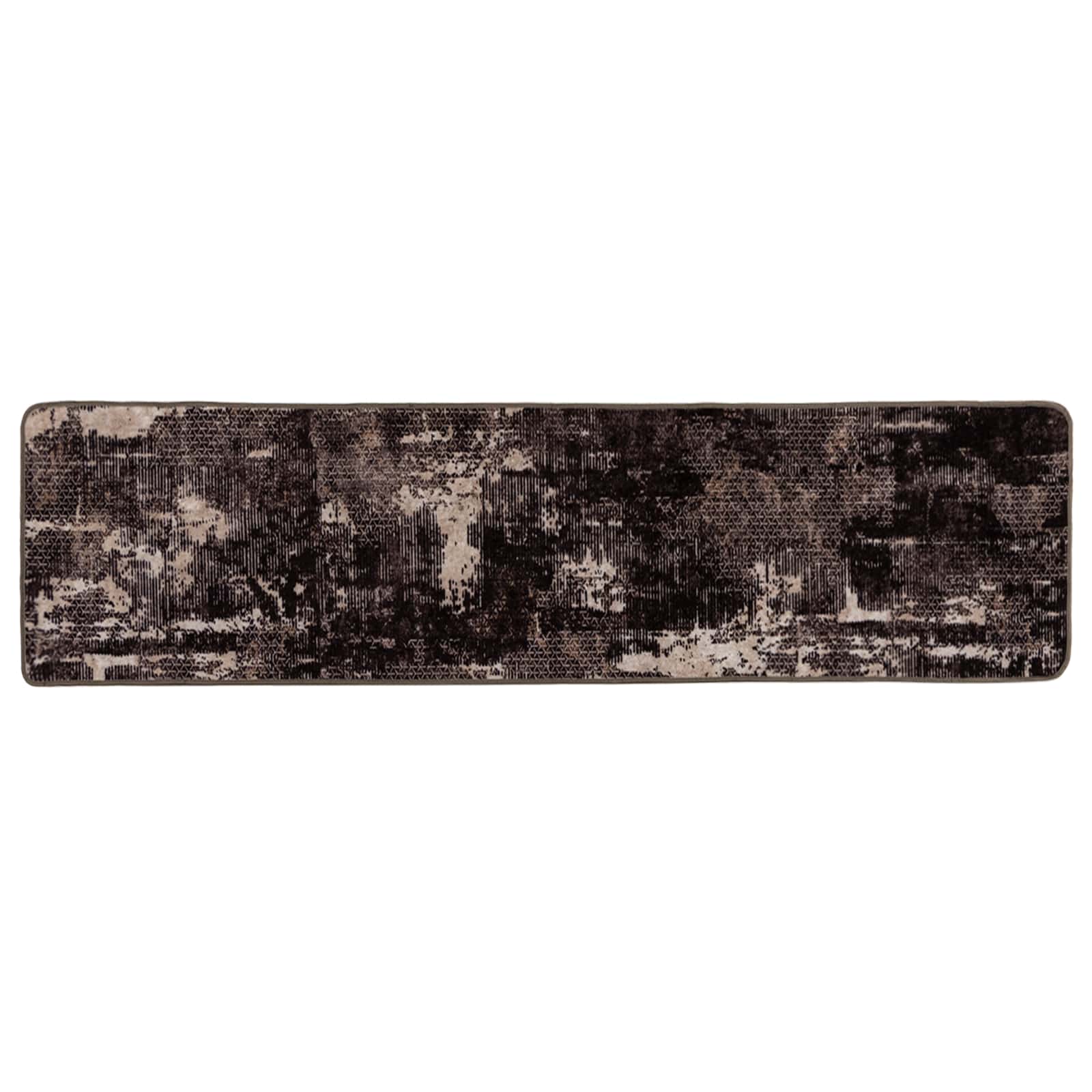 Vloerkleedloper MARSA Zwart 80 x 350 cm Polyester en PVC