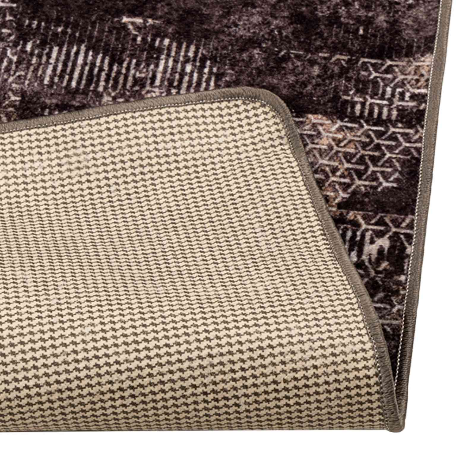 Vloerkleedloper MARSA Zwart 80 x 400 cm Polyester en PVC