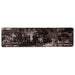 Vloerkleedloper MARSA Zwart 80 x 400 cm Polyester en PVC