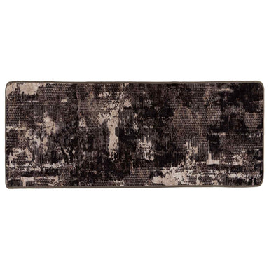 Vloerkleedloper MARSA Zwart 100 x 200 cm Polyester en PVC