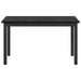 Bank Zwart Eiken 80 x 35 x 45 cm Bewerkt hout