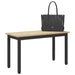 Bank Sonoma 80 x 35 x 45 cm Bewerkt hout