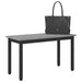 Bank Grijs Sonoma 80 x 35 x 45 cm Bewerkt hout