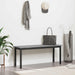 Bank Grijs Sonoma 110 x 35 x 45 cm Bewerkt hout
