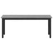 Bank Grijs Sonoma 110 x 35 x 45 cm Bewerkt hout