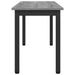 Bank Grijs Sonoma 110 x 35 x 45 cm Bewerkt hout