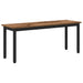 Bank Oudhout 110 x 35 x 45 cm Bewerkt hout
