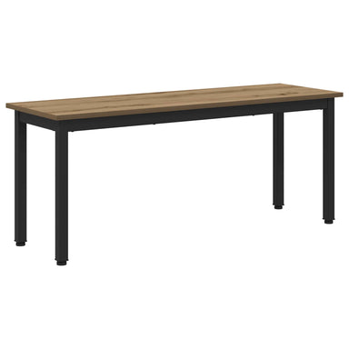 Bank Ambachtelijk eiken 110 x 35 x 45 cm Bewerkt hout