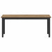 Bank Ambachtelijk eiken 110 x 35 x 45 cm Bewerkt hout