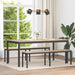 Bank Sonoma 160 x 35 x 45 cm Bewerkt hout
