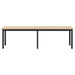 Bank Sonoma 160 x 35 x 45 cm Bewerkt hout