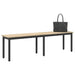 Bank Sonoma 160 x 35 x 45 cm Bewerkt hout