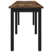 Bank Rook Eik 160 x 35 x 45 cm Bewerkt hout