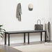 Bank Grijs Sonoma 160 x 35 x 45 cm Bewerkt hout