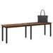 Bank Oudhout 160 x 35 x 45 cm Bewerkt hout