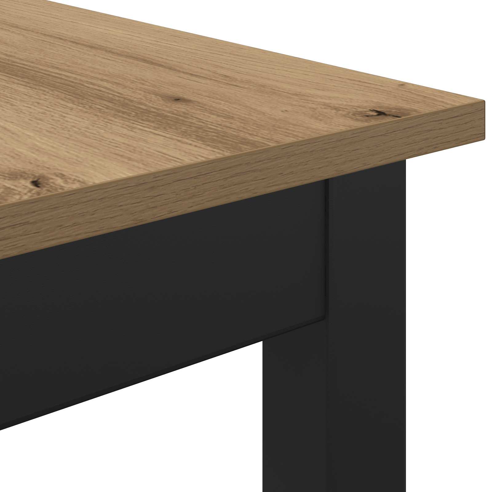 Bank Ambachtelijk eiken 160 x 35 x 45 cm Bewerkt hout
