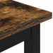 Bank Rook Eik 200 x 35 x 45 cm Bewerkt hout