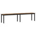 Bank Rook Eik 200 x 35 x 45 cm Bewerkt hout