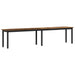 Bank Oudhout 200 x 35 x 45 cm Bewerkt hout