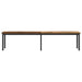 Bank Oudhout 200 x 35 x 45 cm Bewerkt hout