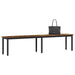 Bank Oudhout 200 x 35 x 45 cm Bewerkt hout