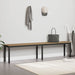 Bank Ambachtelijk eiken 200 x 35 x 45 cm Bewerkt hout