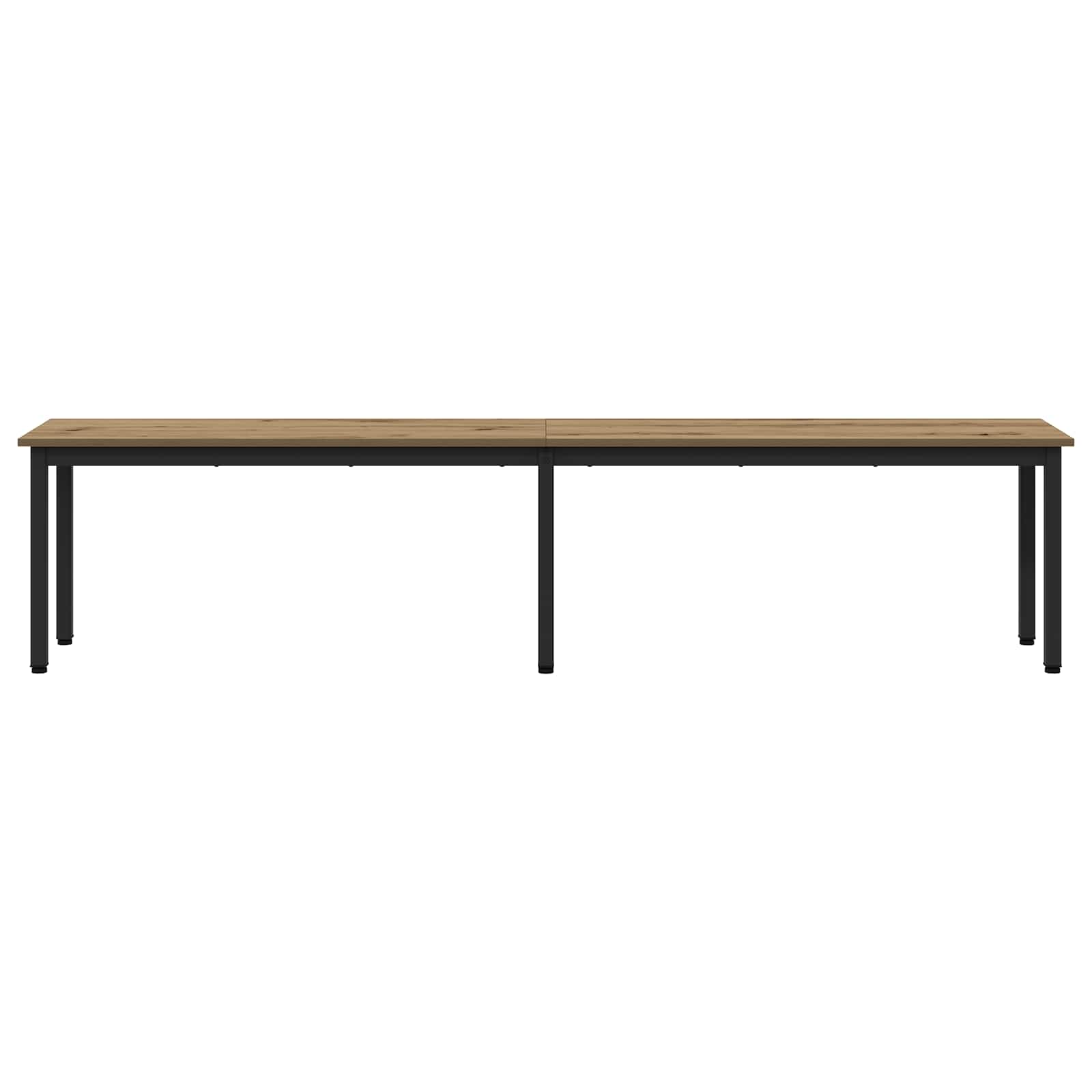 Bank Ambachtelijk eiken 200 x 35 x 45 cm Bewerkt hout