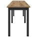 Bank Ambachtelijk eiken 200 x 35 x 45 cm Bewerkt hout
