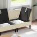 Woonkamer Meubelset 4 st Crèmekleurig Stof