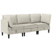 Woonkamer Meubelset 3 st Havermout Stof