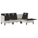 Woonkamer Meubelset 4 st Havermout Stof