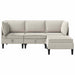 Woonkamer Meubelset 4 st Havermout Stof