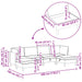 Woonkamer Meubelset 6 st Havermout Stof