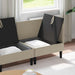 Woonkamer Meubelset 3 st Zand Stof