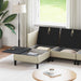 Woonkamer Meubelset 6 st Zand Stof
