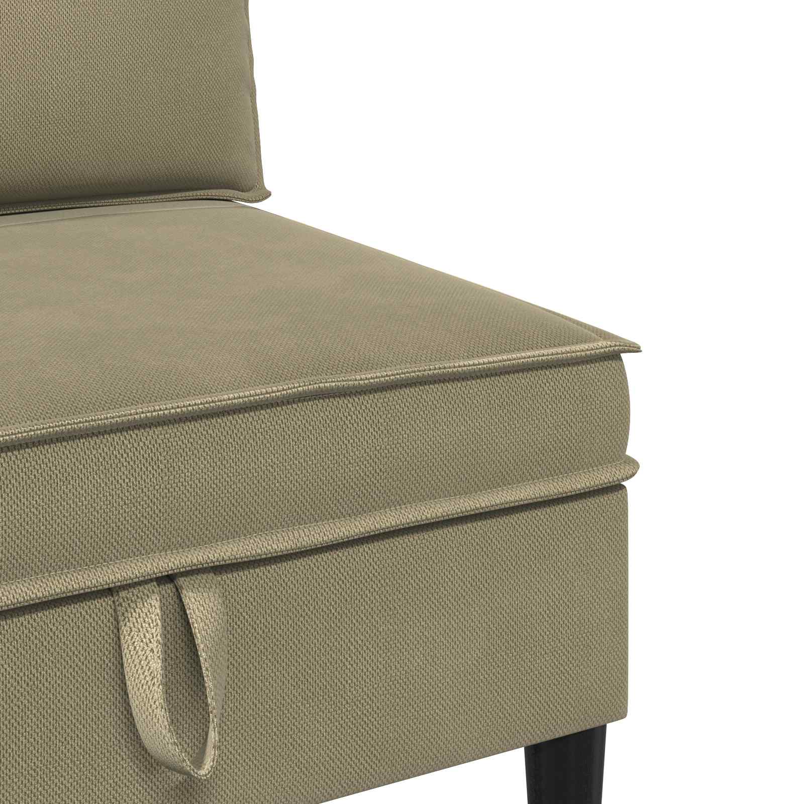 Woonkamer Meubelset 4 st Kaki Stof