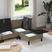 Woonkamer Meubelset 4 st Kaki Stof