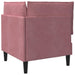 Bank met opslag Roze Fluweel