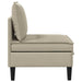 Middelse Sofa met Opbergruimte Zand Fluweel