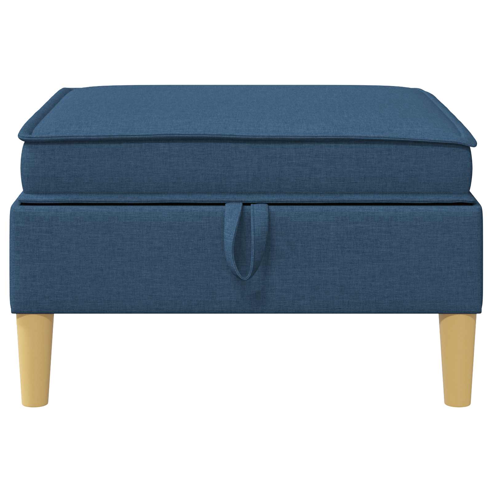 Sofa Kruk met Opslag Blauw Stof