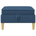 Sofa Kruk met Opslag Blauw Stof