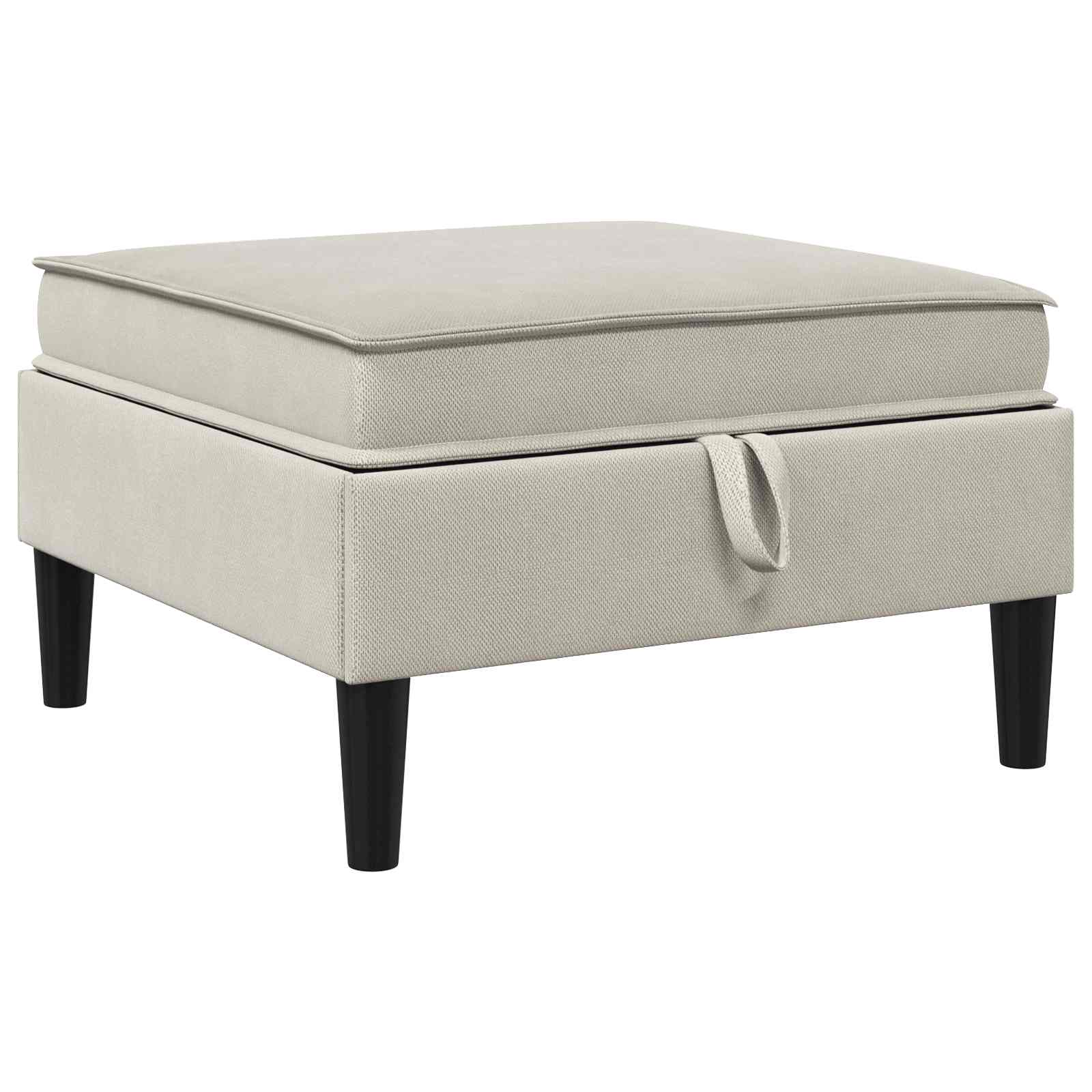 Sofa Kruk met Opslag Havermout Fluweel