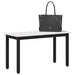 Bank Wit 80 x 35 x 45 cm Massief grenenhout