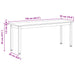 Bank Naturel 110 x 35 x 45 cm Massief grenenhout
