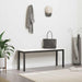 Bank Wit 110 x 35 x 45 cm Massief grenenhout