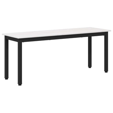 Bank Wit 110 x 35 x 45 cm Massief grenenhout