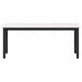 Bank Wit 110 x 35 x 45 cm Massief grenenhout