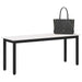 Bank Wit 110 x 35 x 45 cm Massief grenenhout