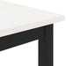 Bank Wit 160 x 35 x 45 cm Massief grenenhout